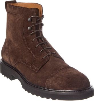 Antonio Maurizi Lace-Up Suede Boot