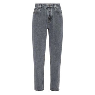 Brunello Cucinelli Brunello Cucinelli, Loose-fit Jeans, male, Gray, Size: M Grey Denim Jeans