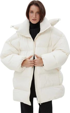 Estro & Luminara Mujer, Chaquetas, Beige, Talla: M