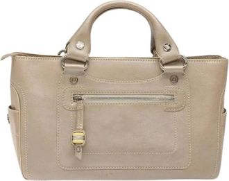 Celine Pre-owned Handbags, female, Beige, Size: ONE SIZE Pre-owned Vintage Handbag