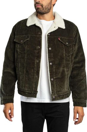 Levi's Truckerjack Van Sherpa-Koord Type 3, Bruin