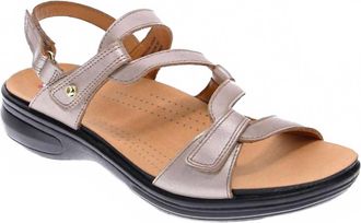 Revere Comfort Shoes Womens Emerald Sandal In Champagne