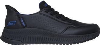 Skechers Mens BOBS Squad 4 Shoes, Black Black, 9.5 UK
