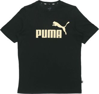 Puma Essentials Metallic Logo T-Shirt Black 845573-01
