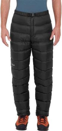 RAB Argon Down Pant - Mens in Black/shark at Nordstrom, Size Xx-Large