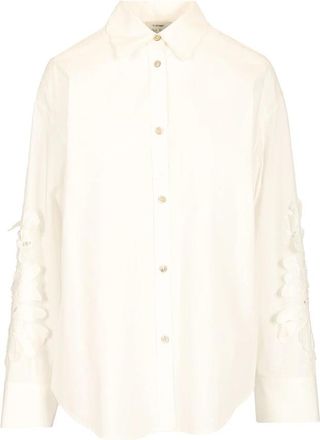 Forte_Forte Shirts - Dames - Overhemden - Wit - M - Overhemden