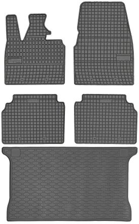 OEM Bmw I3 Hatchback (11/2013-07/2022) - Juego De Alfombrillas De Goma Para Coche + Alfombrilla Para Maletero