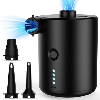 OEM Bomba De Aire El&eacute;ctrica, Bomba De Bater&iacute;a Port&aacute;til: Peque&ntilde;o Compresor El&eacute;ctrico, Bomba El&eacute;ctrica, Mini Bomba De Aire El&eacute;ctrica Usb Con 4000 Mah Recarg