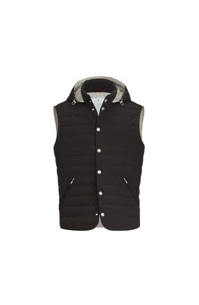 Brunello Cucinelli Down vest in Black at Nordstrom, Size 6X-Large Eu