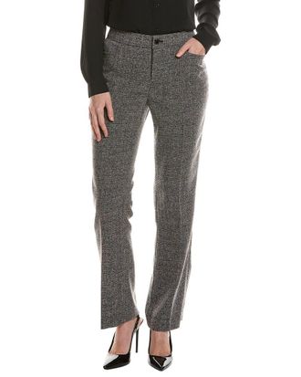 Anne Klein Woven Bootleg Pant