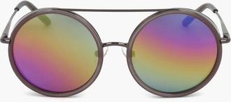 Linda Farrow MATTHEW WILLIAMSON Round Sunglasses wiith Multicolored Lense size Unic