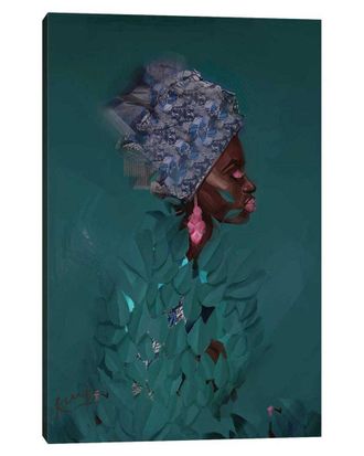 iCanvas Icanvas Green Wall Art By Adekunle Adeleke