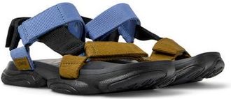 Camper Karst Sandal in Black/Blue/Brown Multi at Nordstrom, Size 38
