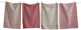 Tag Canyon Woven Dishtowel Set/4 Purple Purple Cotton Everyday at Nordstrom