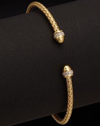 Meshmerise 0.12 Ct. Tw. Diamond Bangle Bracelet