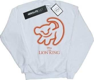 Disney Dames/Dames The Lion King Grottentekening Sweatshirt (Wit)