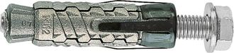 Fischer Tacos De Fundici&oacute;n Maleable Gm 10x60 Gris Bolsa De 4