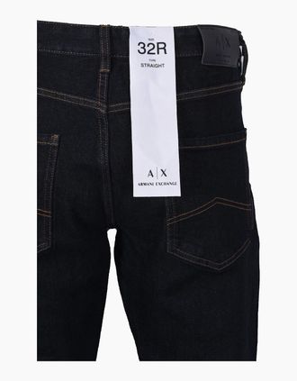 A|X Armani Exchange Mens ARMANI EXCHANGE JEANS DARK DENIM - Navy - Size: 32/32