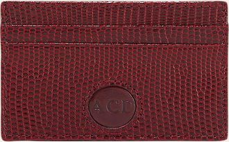 Abas Mens Lizard Card Case