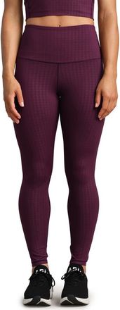 Rhone Revive 7/8 Leggings in Mulberry Houndstooth at Nordstrom, Size X-Large