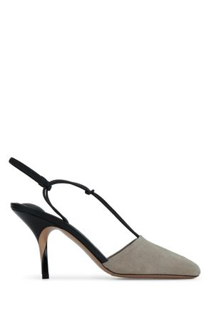 Jacquemus Grey T-Strap Pumps
