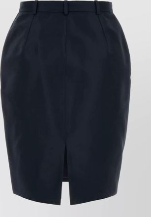 Gucci silk faille pencil skirt