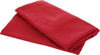 KASANOVA Set 2 tovaglioli rosso in cotone 40x40 cm