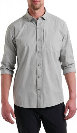 K&uuml;hl Driftr Long Sleeve Shirt In Concrete Grey