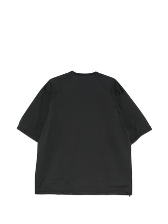 Goldwin hoogglans shirring T-shirt