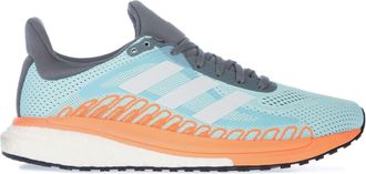 adidas Womenss SolarGlide 3 ST Running Shoes in Mint Textile - Size UK 3.5