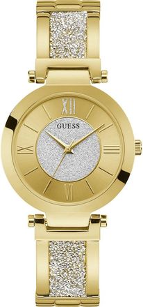 Guess Aurora Womens Gold Watch W1288L2 Stainless Steel - One Size