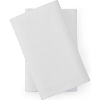 Tommy Hilfiger Hilfiger Essentials Cotton Pillowcases in White at Nordstrom Rack, Size Standard