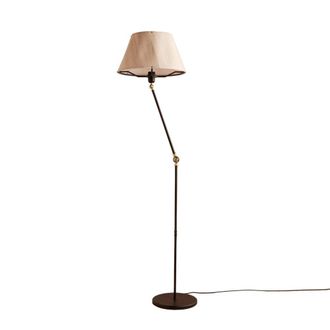 Wonderlamp L&aacute;mpara De Pie Orientable Tesira Crema