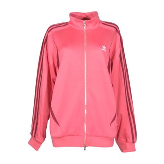 adidas Track Top - female - Adidas - Long Sleeve Training Tops - Pink - XL - Sport