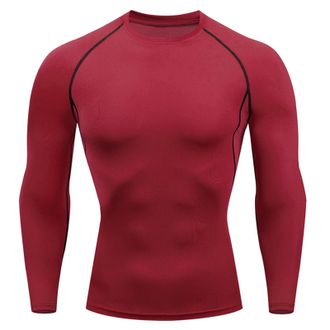 Generic Prime Same Day and Overnight Items Relaxed Fit T Shirt Men Mens Fitness Long Sleeve Running Sports T Shirt Men Thermal Muscle Athletic Gym Compression
