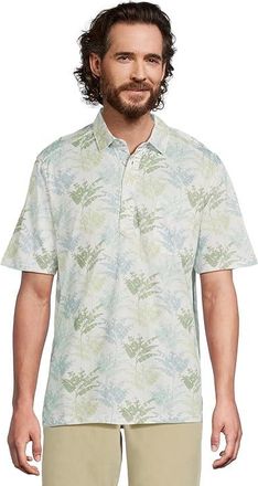 Tommy Bahama San Lucio Verde Palms Polo Short Sleeve Mens Clothing Elm : 3XL, Cotton/Polyester
