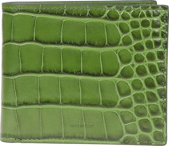 Tom Ford Tumbled Soft Printed Croc T Line Classic Cardholder