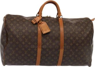 Louis Vuitton Pre-owned Weekend Bags, female, Brown, Size: ONE SIZE Pre-owned Keepall Travel Bag