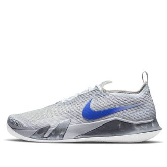 Nike Court React Vapor NXT Clay Light Smoke Grey Hyper Royal CV0726-024