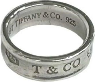 Tiffany & Co. Silver Silver 925 Band Ring (Pre-Owned)