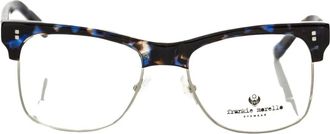 Frankie Morello Occhiali da vista modello Clubmaster - - Accessories - Uomo - Blu - ONE SIZE