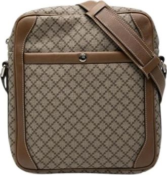 Gucci Pre-owned Cross Body Bags, female, Beige, Size: ONE SIZE Pre-owned Vintage Crossbody Bag