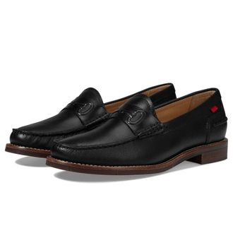 Marc Joseph New York Academy Park Loafers Womens Black Leather HTAT1643