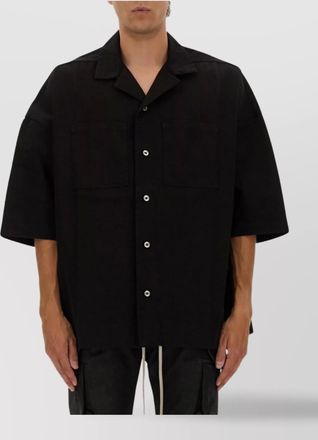 Rick Owens cotton magnum tommy shirt