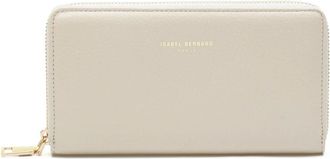 Isabel Bernard Accessoires, Dames, Beige, ONE Size, Leer, Honoré Léa Ritsportemonnee