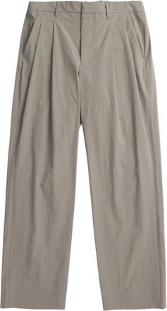 Norse Projects Lichte reisbroek met stretchstof - Heren - Straight fit broeken - Beige - L - Katoen - Broeken