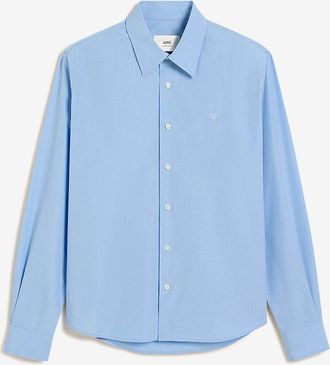 Ami Lang&auml;rmeliges Hemd aus Baumwolle Ami de Coeur