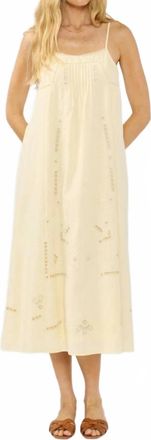 Lovestitch Lace Cutout Midi Dress In Cream