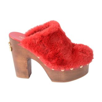 Dolce & Gabbana Dames, Schoenen, Rood, Maat: 39 EU