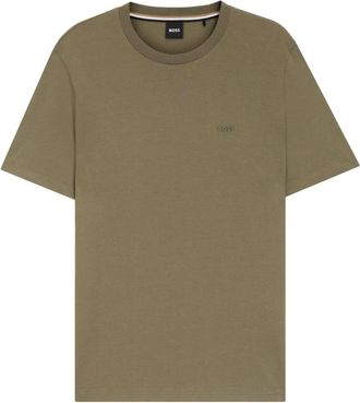 HUGO BOSS Thompson 01 T-Shirt - Heren - T-shirts - Groen - XL - Katoen - Tops